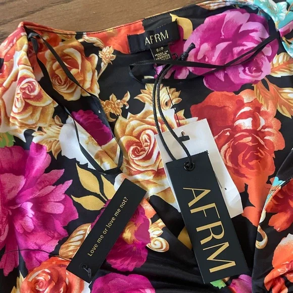 NWT AFRM Loraine Maxi Dress - Picture 9 of 12